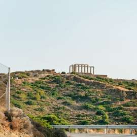 Atene: Scoprire Capo Sounion e il Tempio di Poseidone al tramonto