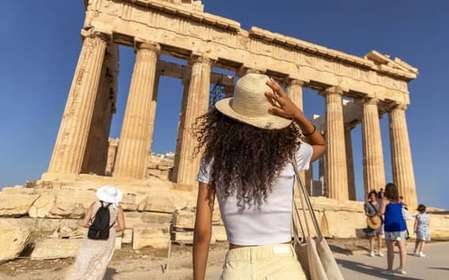 Atene: Tour guidato a piedi dell'Acropoli e del Partenone