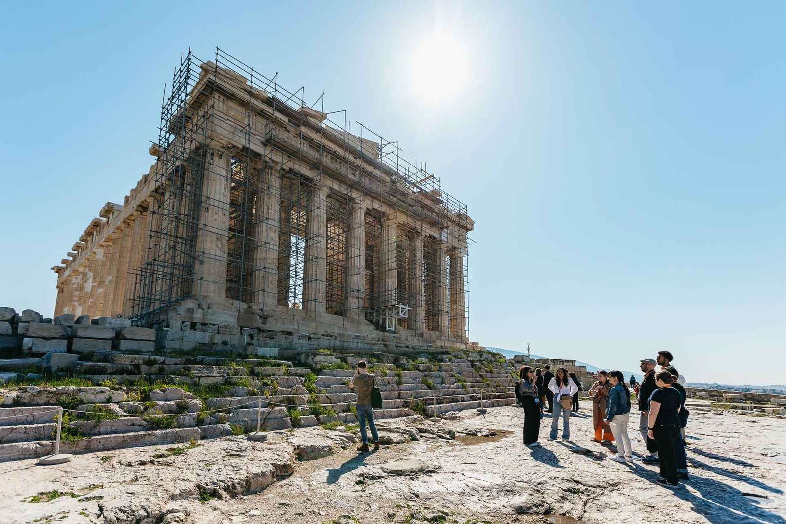 Atene: Tour dell'Acropoli al tramonto con biglietto di ingresso prioritario
