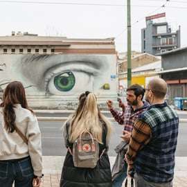 Atene: tour guidato a piedi alla scoperta della Street Art
