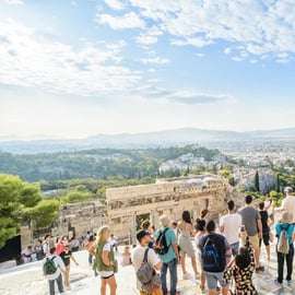 Atene: Tour guidato a piedi dell'Acropoli e dell'Agorà Antica