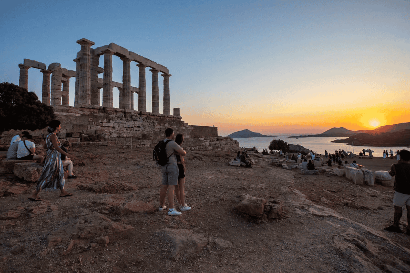 Da Atene: Tour al tramonto di Capo Sounion