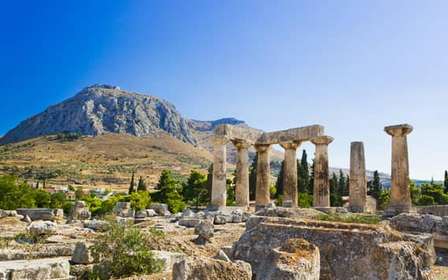 Da Atene: Escursione all'antica Corinto con guida al canale e VR