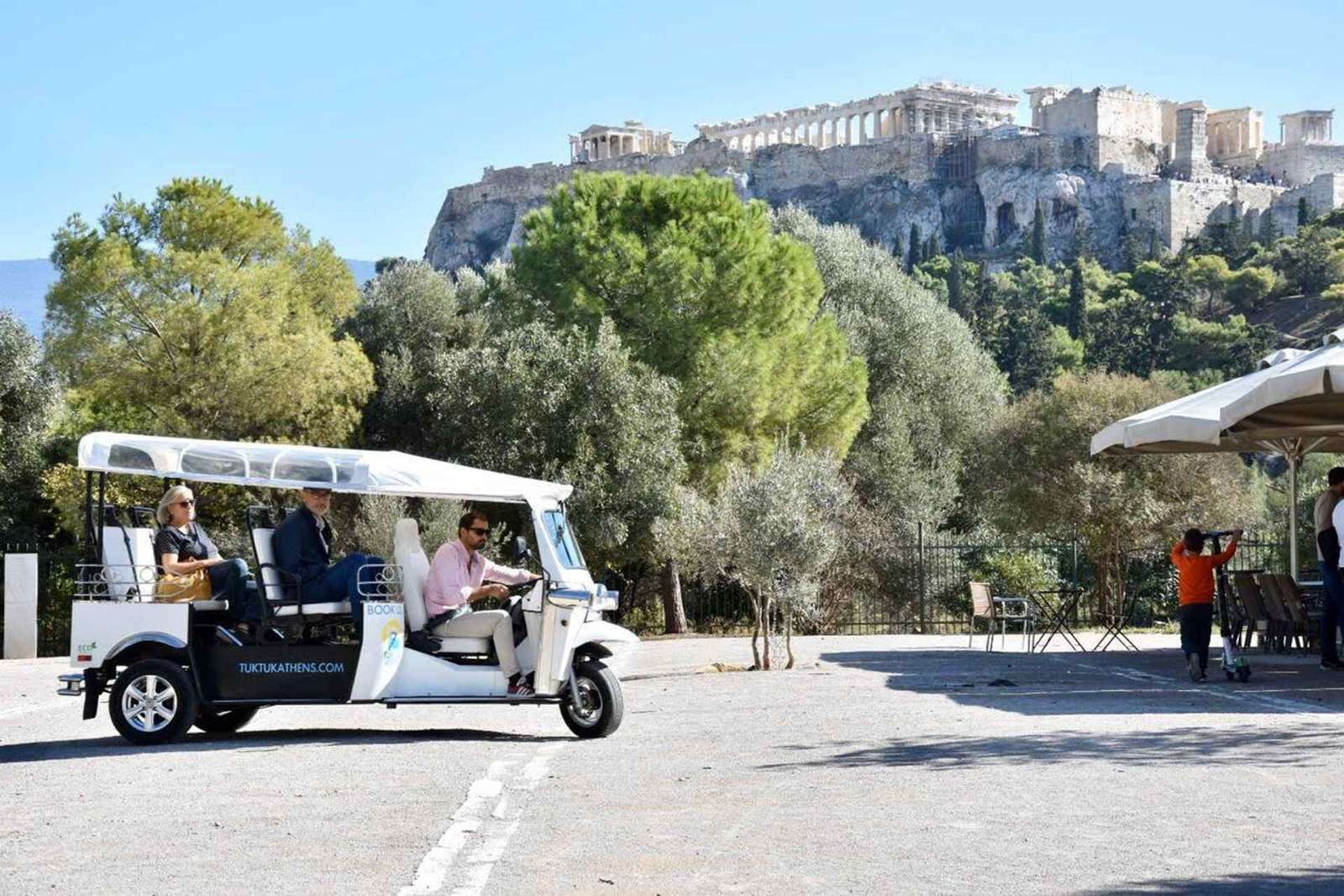 Atene: Tour privato della città di 3 ore su un Tuk Tuk ecologico