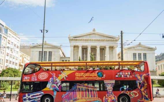 Atene: Tour della città in autobus Hop-On Hop-Off
