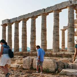 Atene: Scoprire Capo Sounion e il Tempio di Poseidone al tramonto