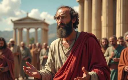 Il viaggio missionario dell'apostolo Paolo ad Atene e a Corinto