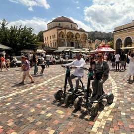Tour in scooter elettrico ATV dell'antica Atene