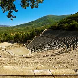 Atene: Gita di un giorno con i punti salienti del Peloponneso e audioguida V.R.