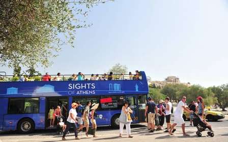 Atene: Tour in autobus Hop-on Hop-off e tour al tramonto di Capo Sounion