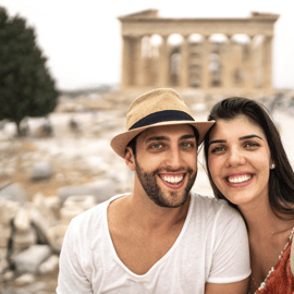 Atene: Servizio fotografico professionale