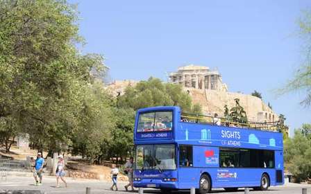 Atene, Pireo e costa: Autobus blu Hop-on Hop-off