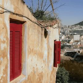 Atene: tour guidato a piedi con vista sull'Acropoli