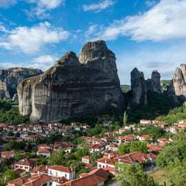 Atene: Escursione di un giorno a Meteora con audioguida e opzione pranzo
