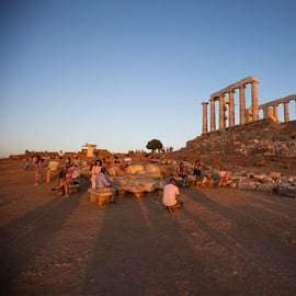 Atene: Tour al tramonto a Capo Sounion e al Tempio di Poseidone