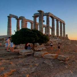 Atene: Gita a Capo Sounio e al Tempio di Poseidon con audioguida