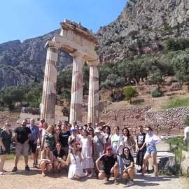 Da Atene: Tour di un giorno a Delfi con audioguida V.R.