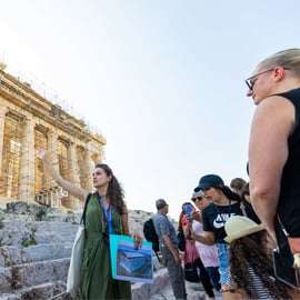 Atene: visita guidata mattutina all'Acropoli e al Museo