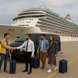 Transfer dal porto del Pireo al centro di Atene o all'aeroporto