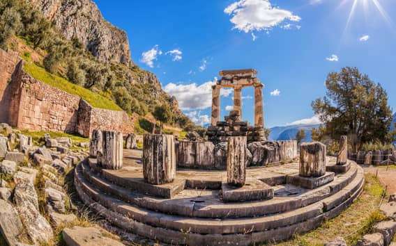 Da Atene: Tour di un giorno a Delfi con audioguida V.R.