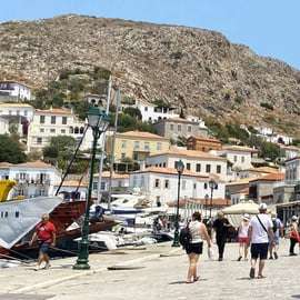 Isola di Idra: escursione di un'intera giornata da Atene con bagno