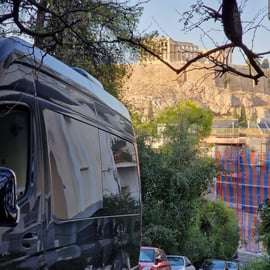 Transfer aeroportuale a Atene città facile in furgone e minibus