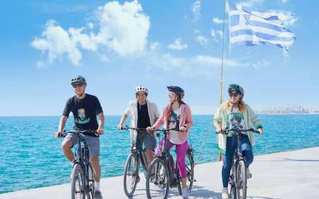 Atene: Tour della città e del mare in bicicletta