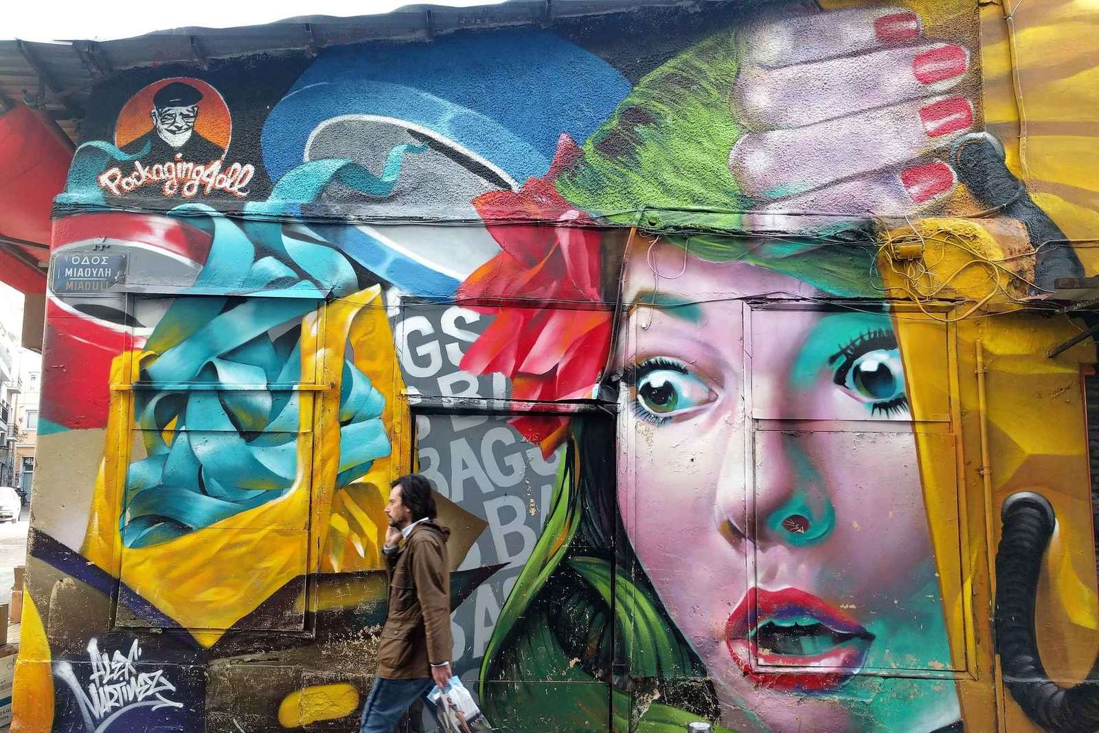 Atene: Tour guidato della Street-Art Urbana