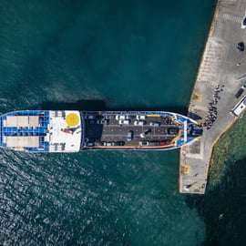 Atene: Egina: Biglietto del traghetto da/per Egina