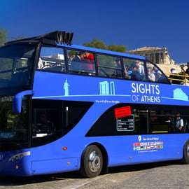 Atene, Pireo e costa: Autobus blu Hop-on Hop-off