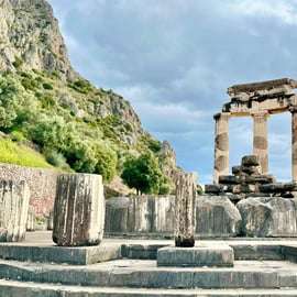 Escursione privata di un giorno a Delfi da Atene