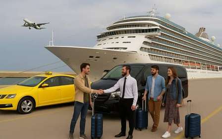 Transfer dal porto del Pireo al centro di Atene o all'aeroporto