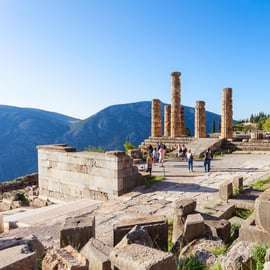 Da Atene: escursione di un giorno a Delfi con guida in spagnolo