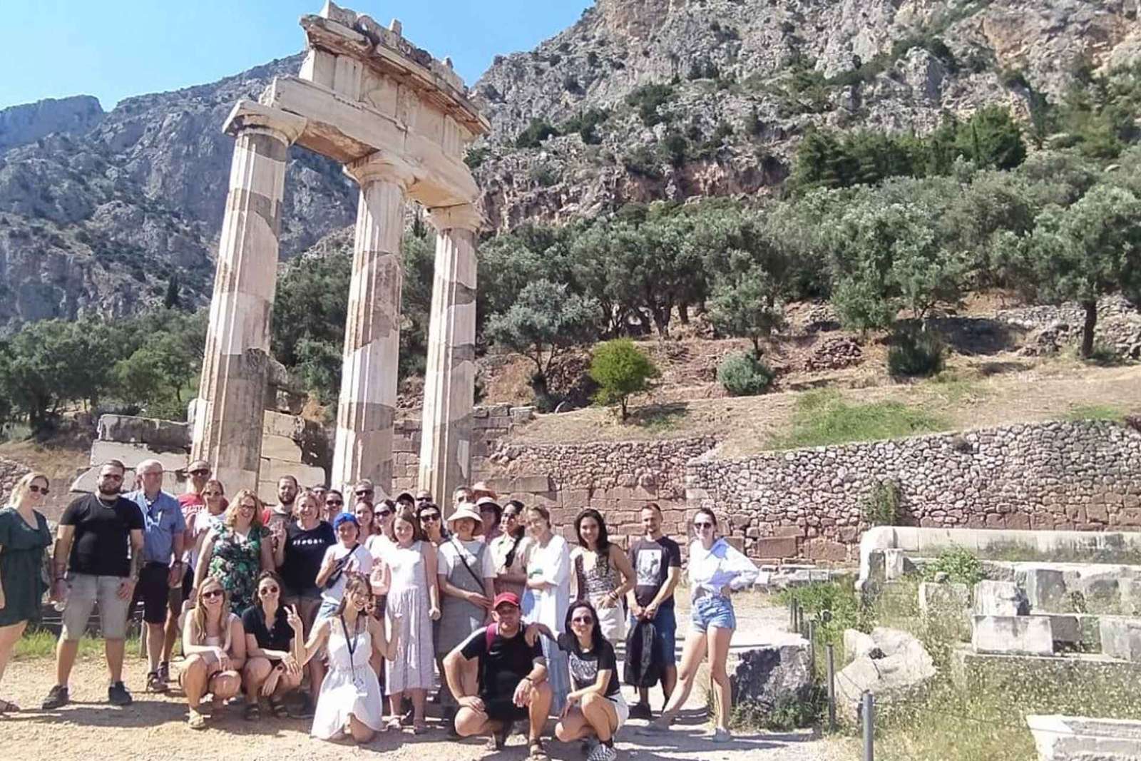 Da Atene: Escursione a Delfi con audioguida multilingue