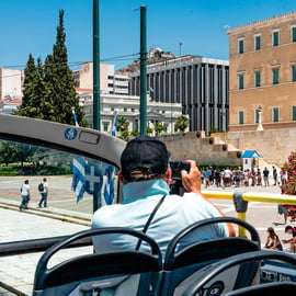Atene: Big Bus Tour in autobus Hop-on Hop-off tour panoramico