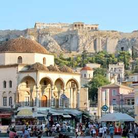 Tour a piedi dell'Acropoli, Partenone e Plaka, Monastiraki