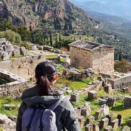Da Atene: escursione di un giorno a Delfi con guida in spagnolo