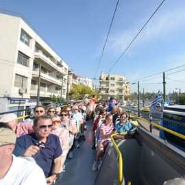 Atene, Pireo e costa: Autobus blu Hop-on Hop-off