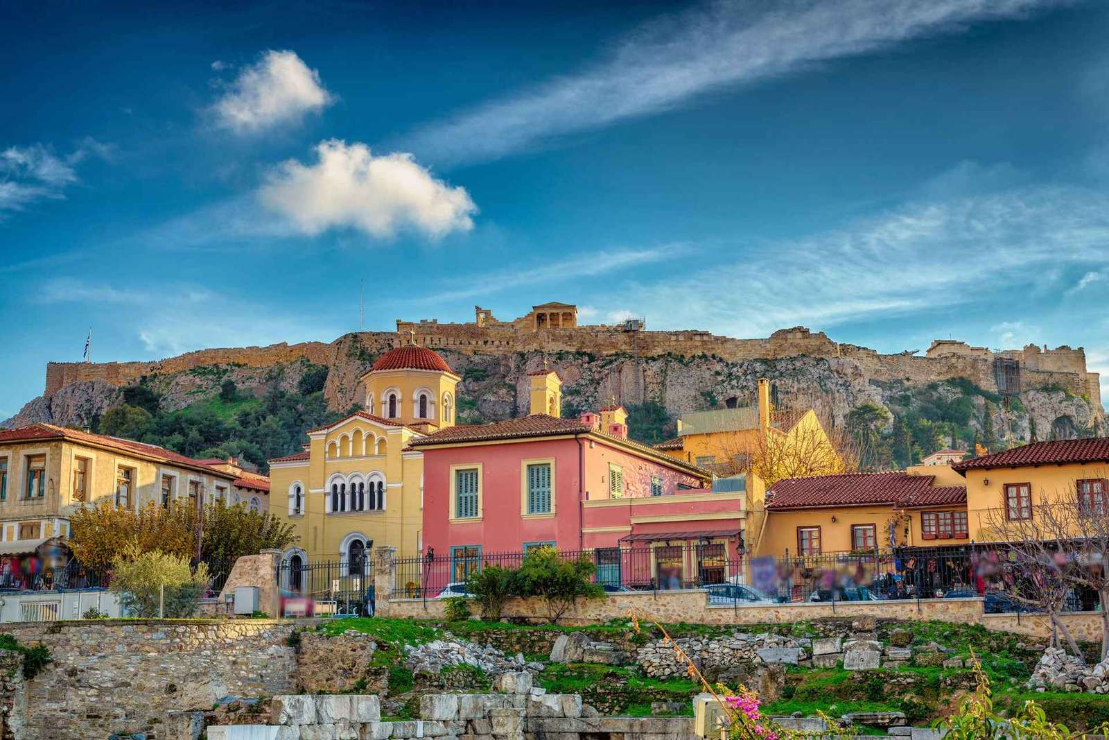 Dal porto del Pireo: tour della città di Atene con Acropoli e Plaka