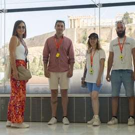 Atene: Tour guidato del museo dell'Acropoli