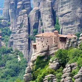 Atene: Escursione di un giorno a Meteora con audioguida e opzione pranzo