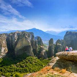 Atene: Tour dei monasteri di Meteora e opzione pranzo greco