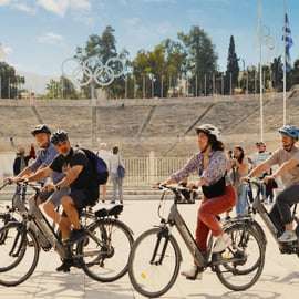 Atene: Tour della città in bicicletta
