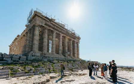 Atene: Tour dell'Acropoli al tramonto con biglietto di ingresso prioritario