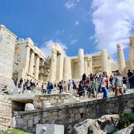 Atene: Tour guidato per piccoli gruppi dell'Acropoli e del Partenone