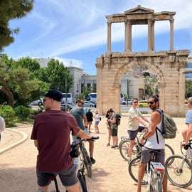 Atene storica: tour in bici elettrica per piccoli gruppi