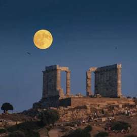 Da Atene: Tour delle terme del lago di Vouliagmeni e del Tempio di Poseidone