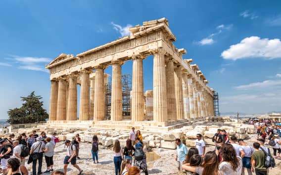 Atene: Biglietto d'ingresso all'Acropoli con audioguida opzionale
