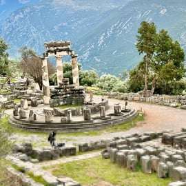 Escursione privata di un giorno a Delfi da Atene