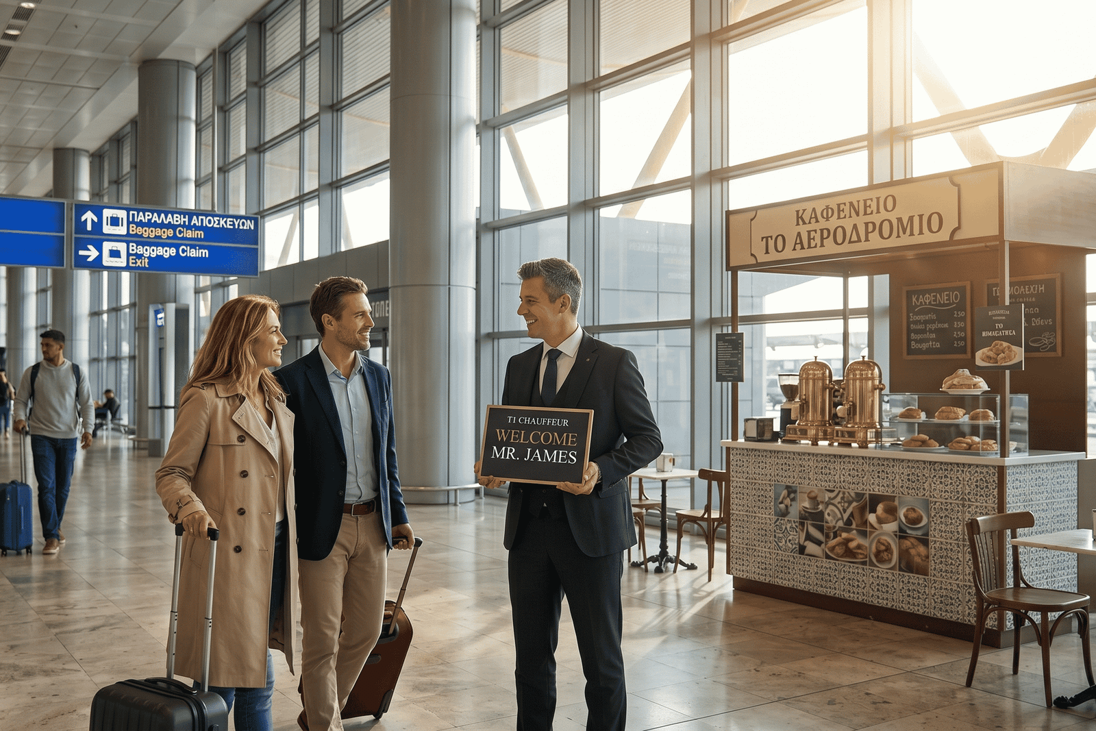 Atene: Aeroporto ATH - Centro città|Alberghi Trasferimento privato